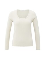 YAYA YAYA basic top off white