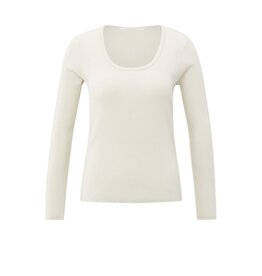 YAYA YAYA basic top off white