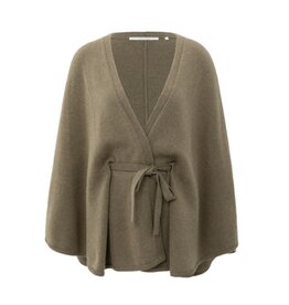 YAYA YAYA poncho groen vest