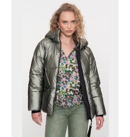 Geisha Geisha short jacket metellic