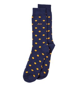 Alfredo Gonzales Alfredo Gonzales sokken sinasappels blauw