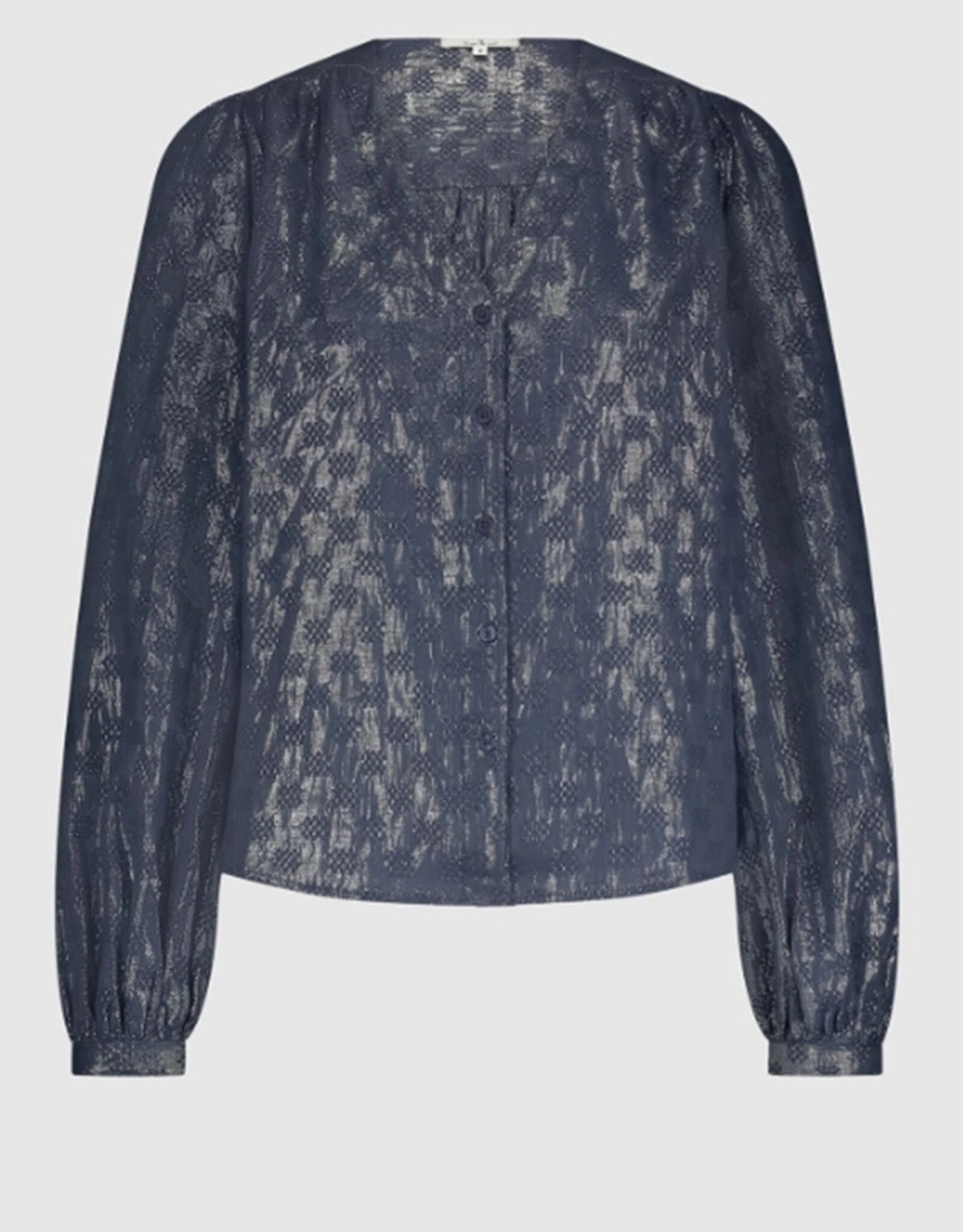 Circle of Trust Circle of Trust Cardi blouse blue patriot