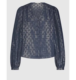 Circle of Trust Circle of Trust Cardi blouse blue patriot