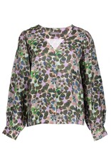 Geisha Geisha blouse lila green combi