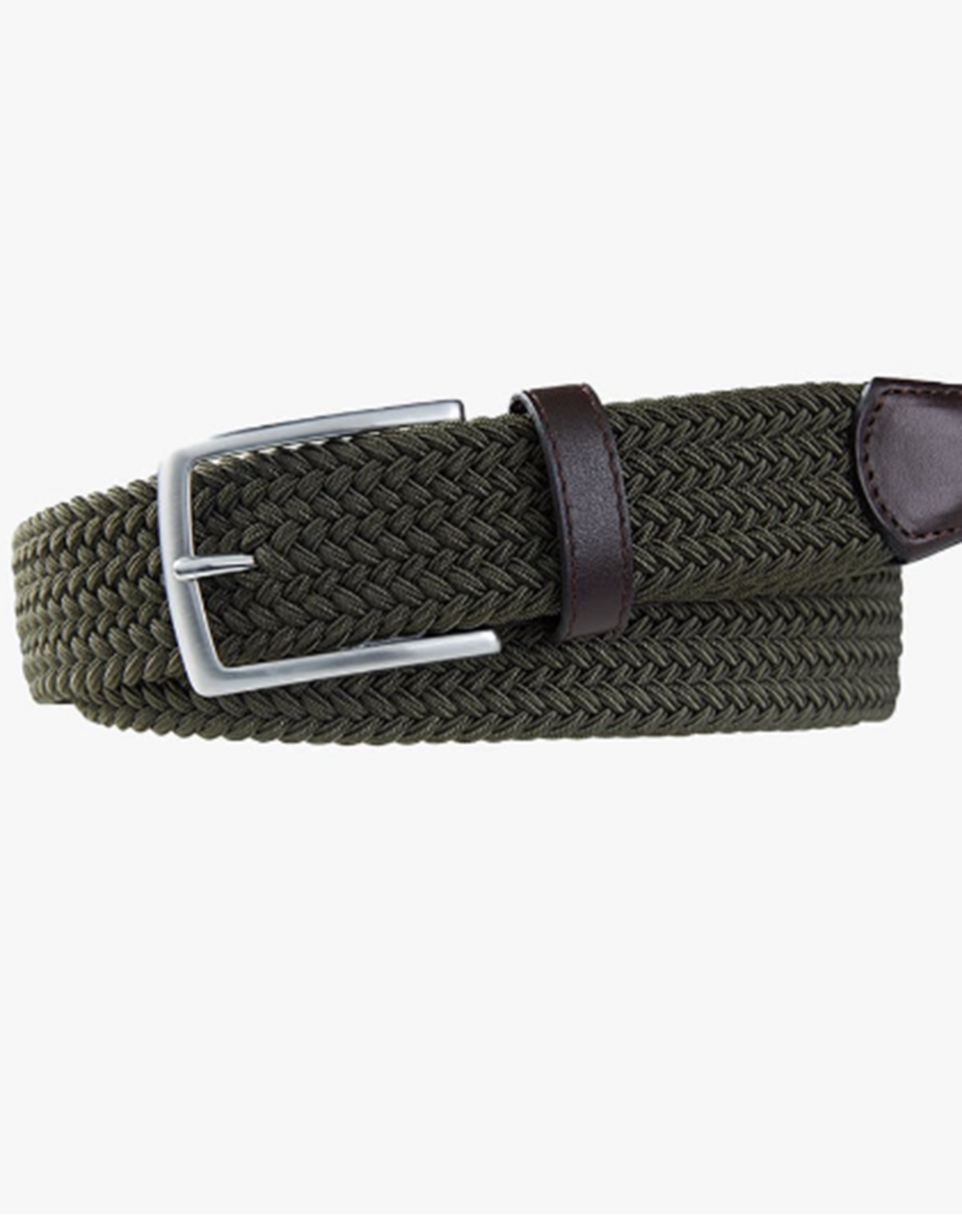 PROFUOMO Profuomo riem elastiek groen