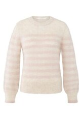 YAYA YAYA  getreepte truin shadow pink dessin