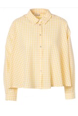 JcSophie JcSophie Lana blouse geel wit ruit