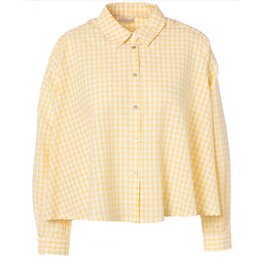 JcSophie JcSophie Lana blouse geel wit ruit