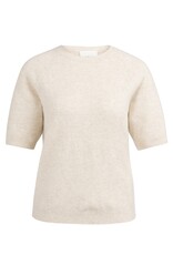 YAYA YAYA Kit beige melange trui