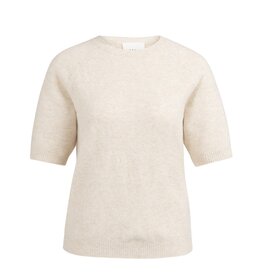 YAYA YAYA Kit beige melange trui