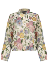 Geisha Geisha bomberjack bloemen jacquard
