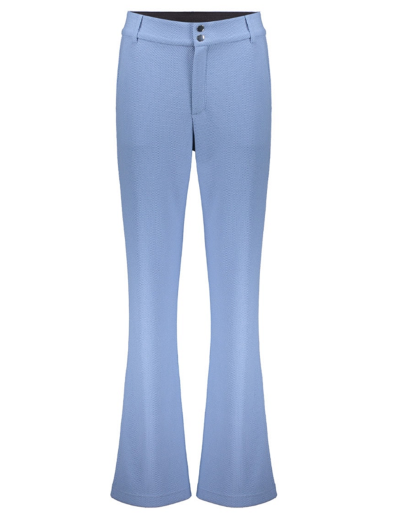Geisha Geisha comfy broek met honeycomb structuur jeans blue