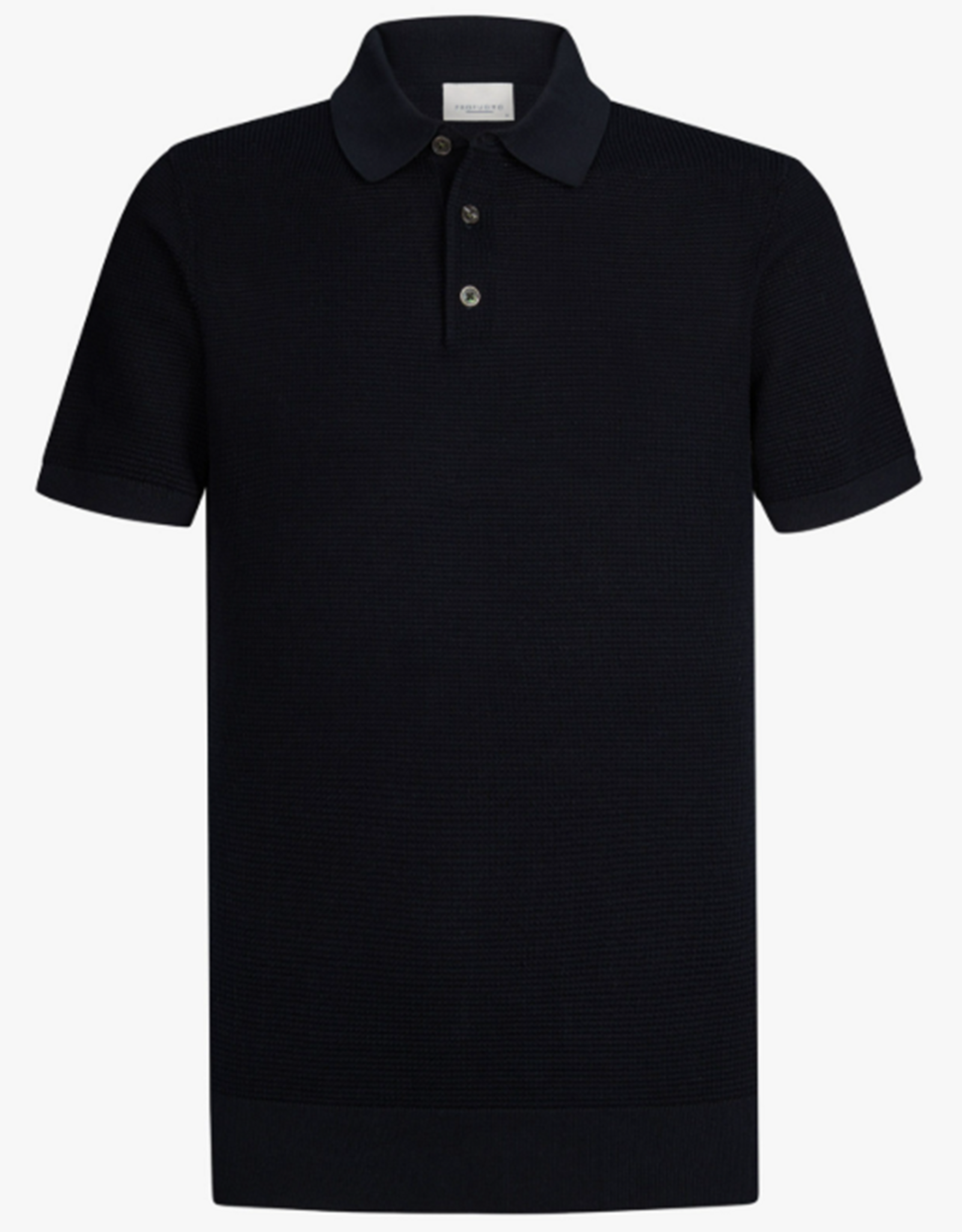 PROFUOMO Profuomo Aero Ease waffle polo navy