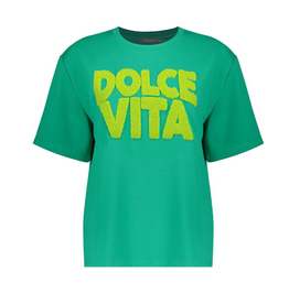 Geisha Geisha t-shirt scuba emerald/lime