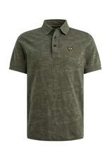 PME Legend PME Legend polo groen printed