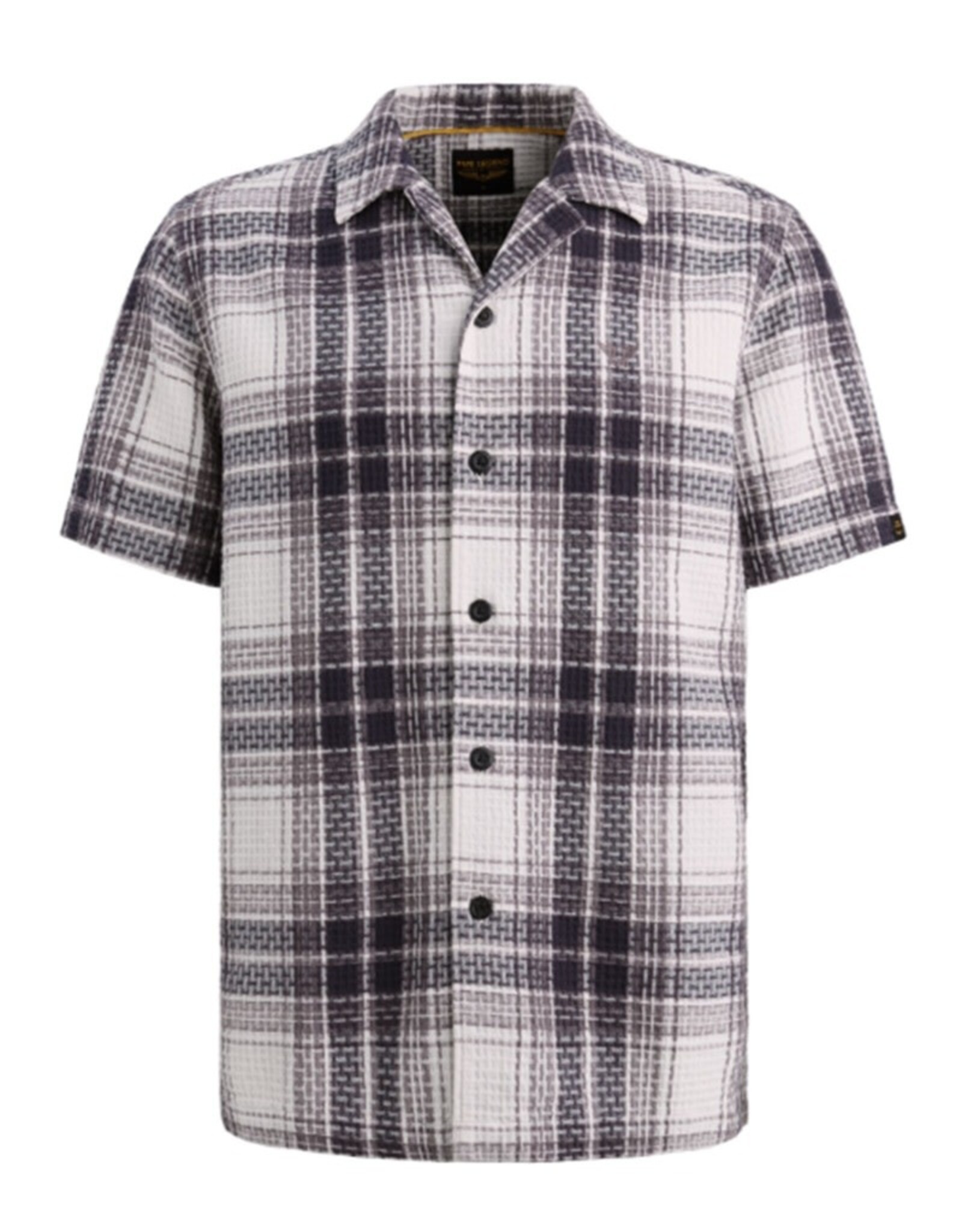 PME Legend PME Legend shirt ruit korte mouw