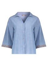 Geisha Geisha denim shirt blue