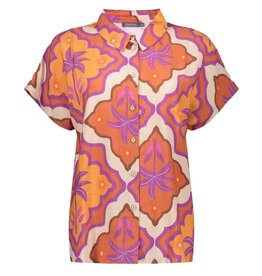 Geisha Geisha blouse orange lila