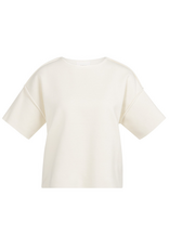 YAYA YAYA short sleeve sweater ecru