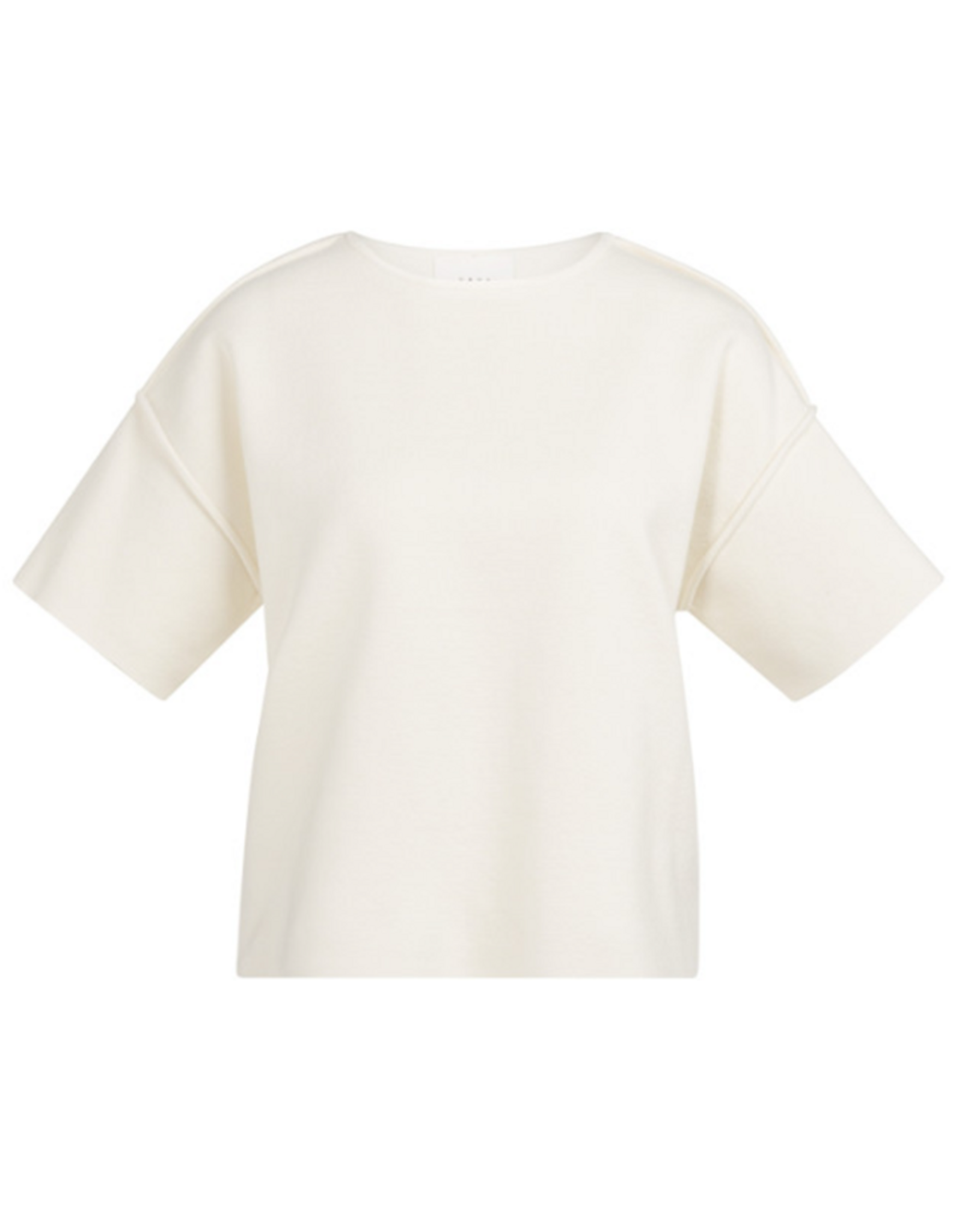 YAYA YAYA short sleeve sweater ecru