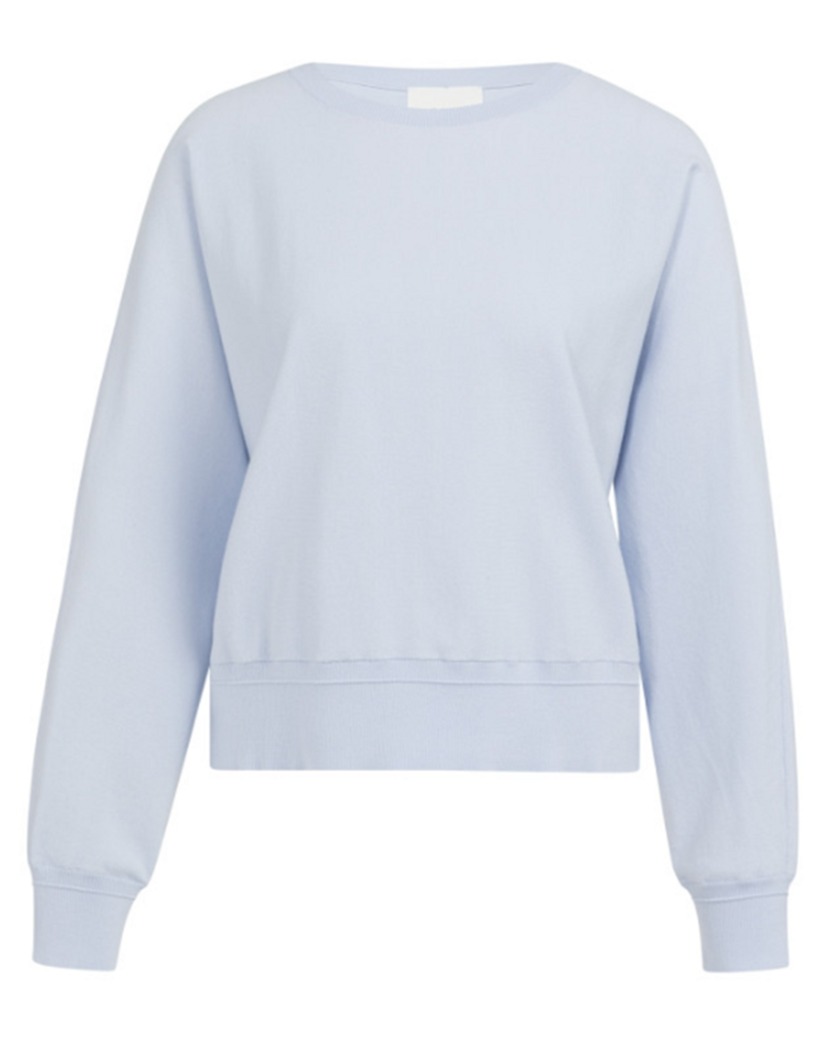 YAYA YAYA Sweater vleermuismouwen en subtiele naaddetails Ice Blue