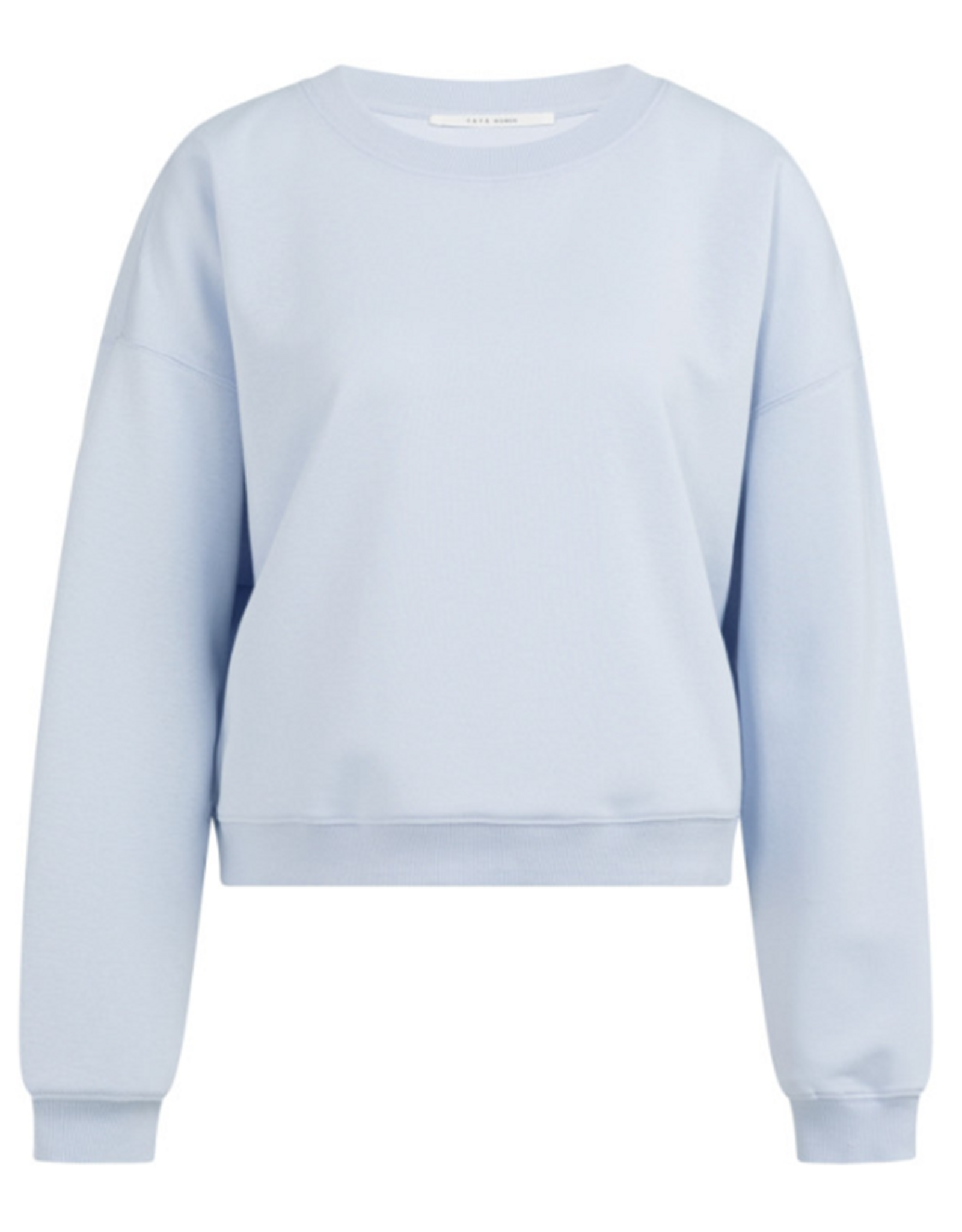 YAYA YAYA lichte sweater met ronde hals Ice Blue