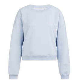 YAYA YAYA lichte sweater met ronde hals Ice Blue