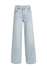 YAYA YAYA Jeans met hoge taille en  wijde pijpen Light Blue Denim