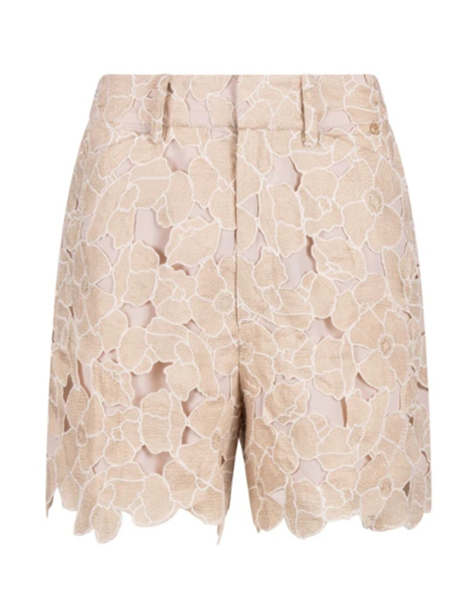 NUKUS NKUS Dagmar flower pant Sand gold