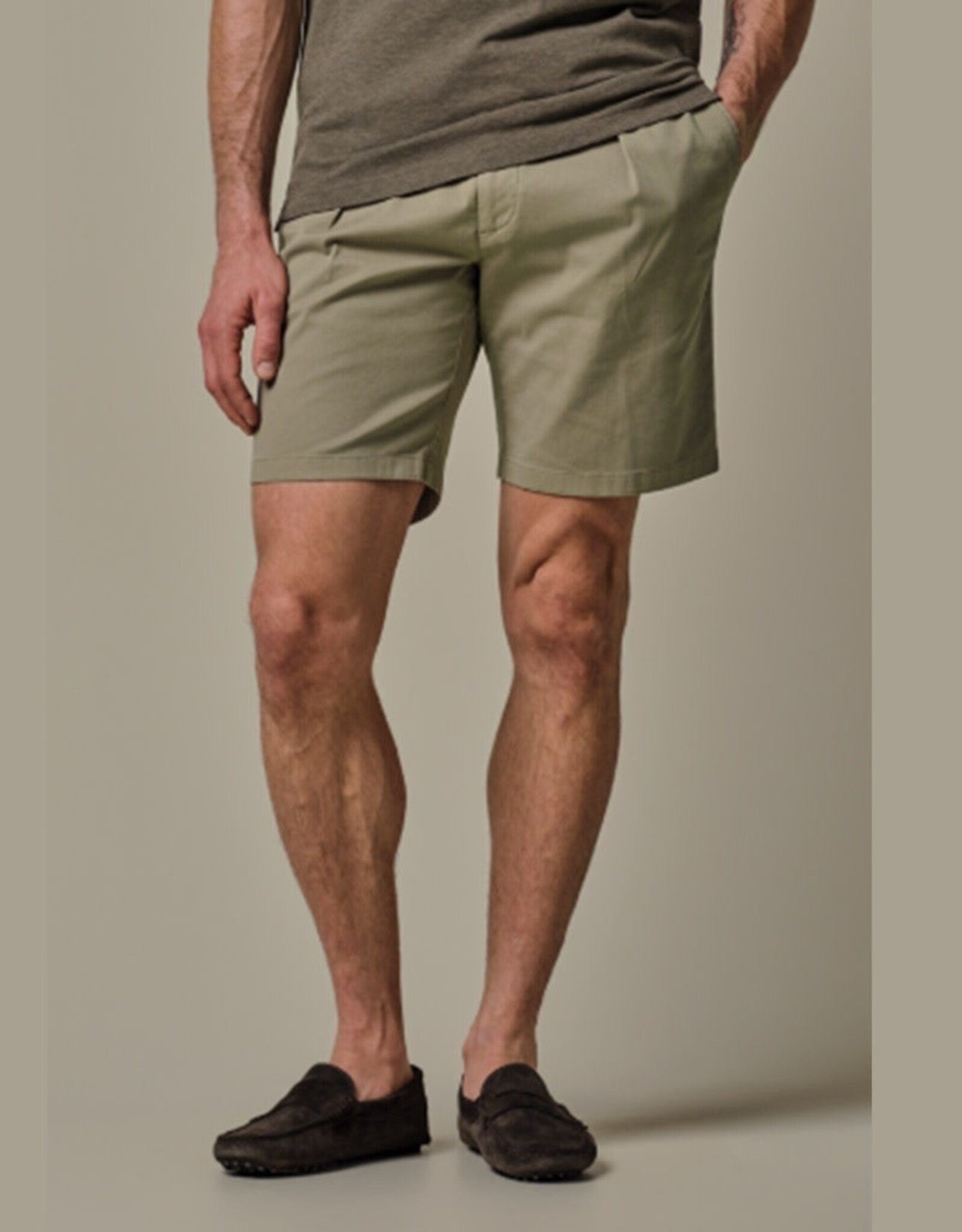 PROFUOMO Profuomo spordcord chino groen