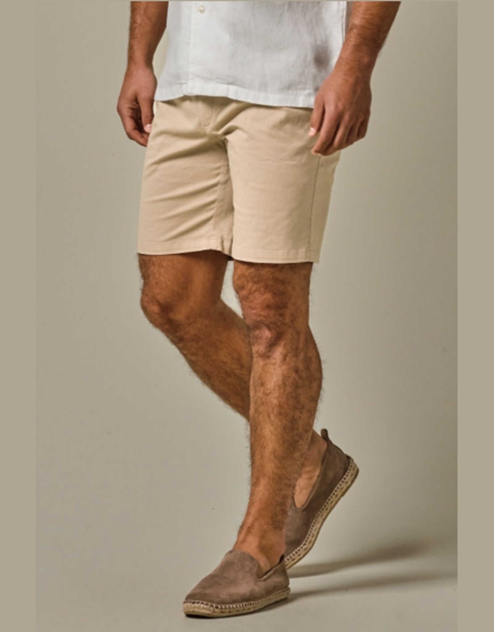 PROFUOMO Profuomo chino sportcord donker zand