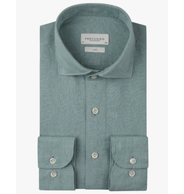 PROFUOMO Profuomo linnen overhemd Blue