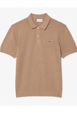 Lacoste Lacoste Classic Fit Polohemd van Breistof beige