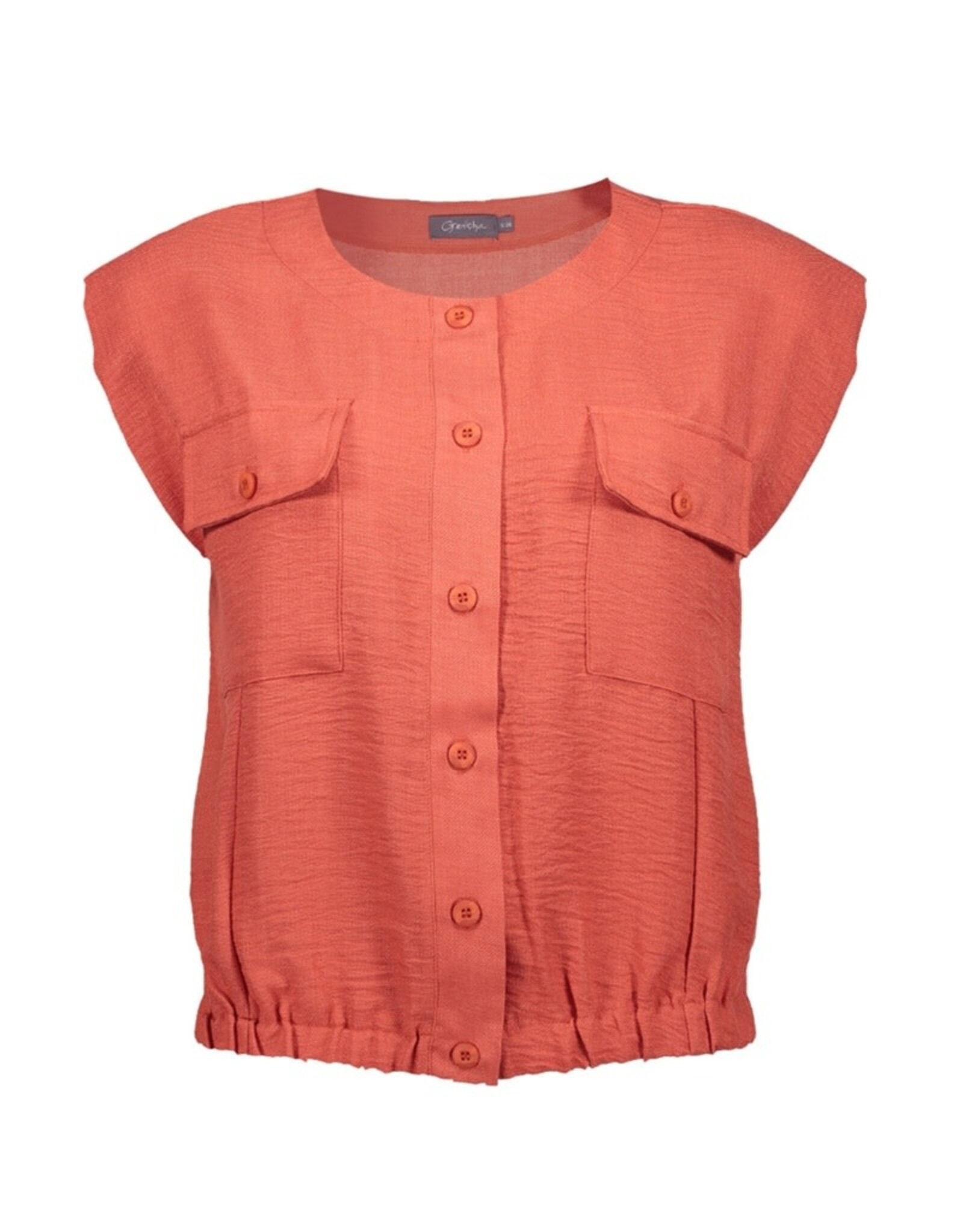 Geisha Geisha blouse burned orange