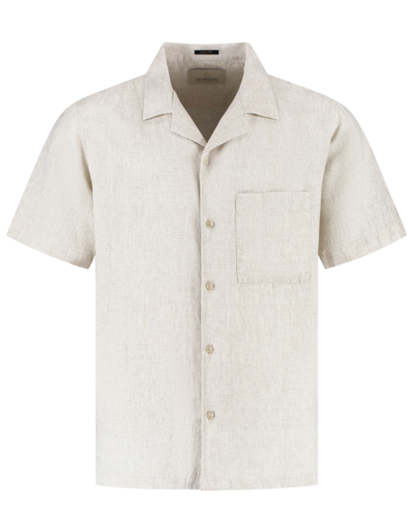 Dstrezzed Dstrezzed Hero Resort Shirt Linnen Sand Melange