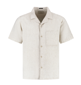 Dstrezzed Dstrezzed Hero Resort Shirt Linnen Sand Melange