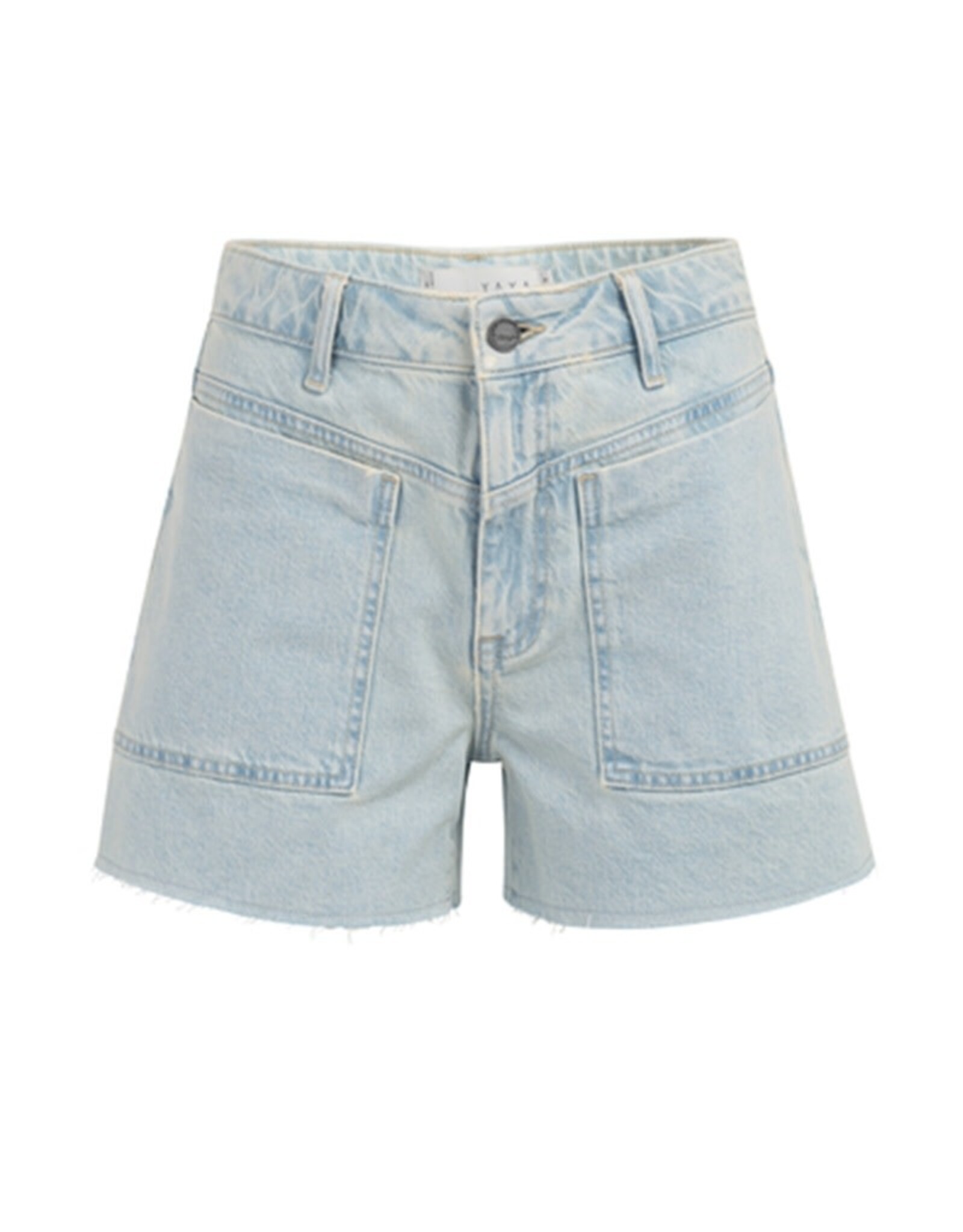 YAYA YAYA Denim short pocket details