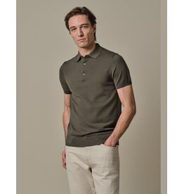 PROFUOMO Profuomo luxury polo brown