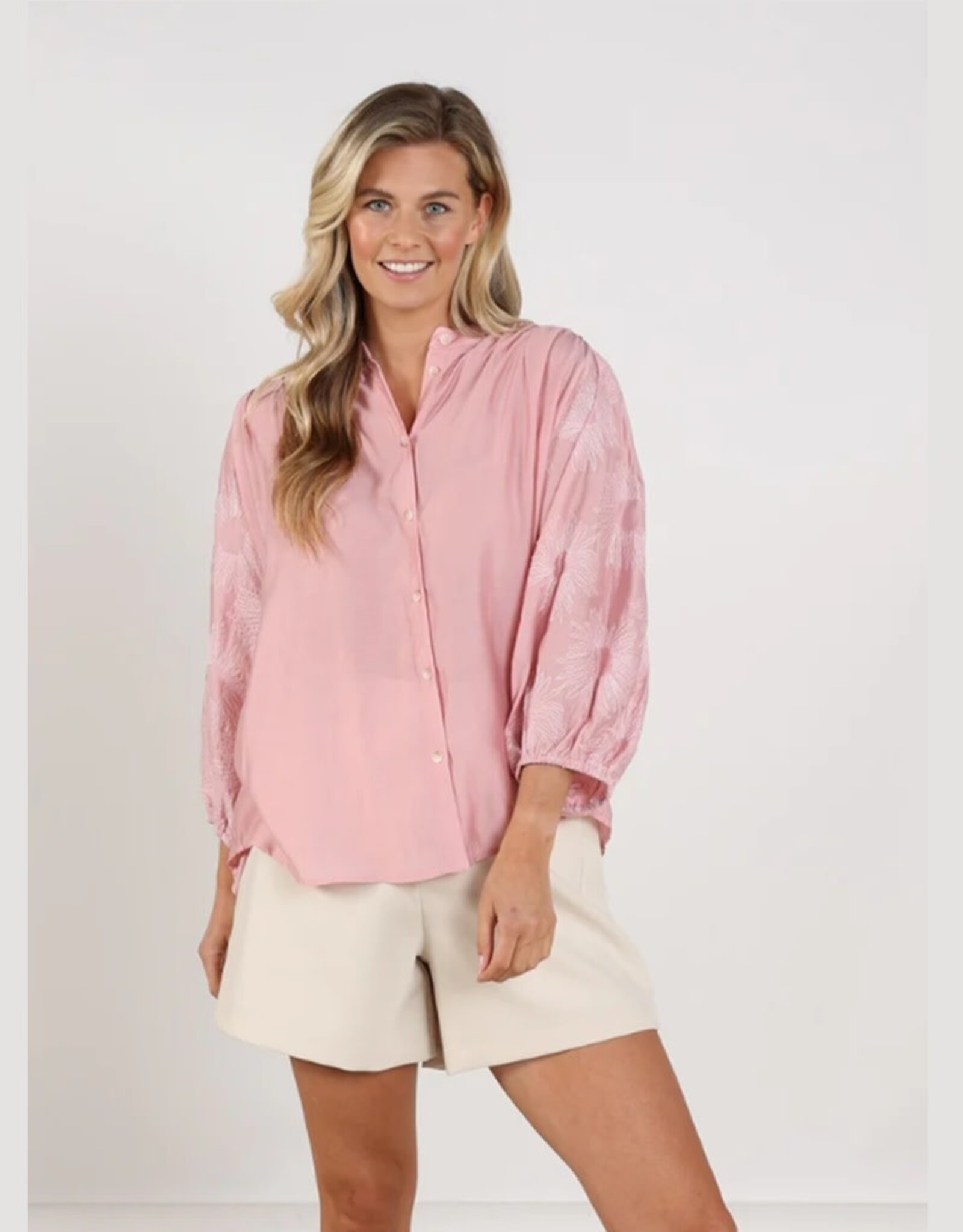 NUKUS NUKUS Jill blouse Blush