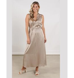 NUKUS NUKUS jurk Violet Dress Silky