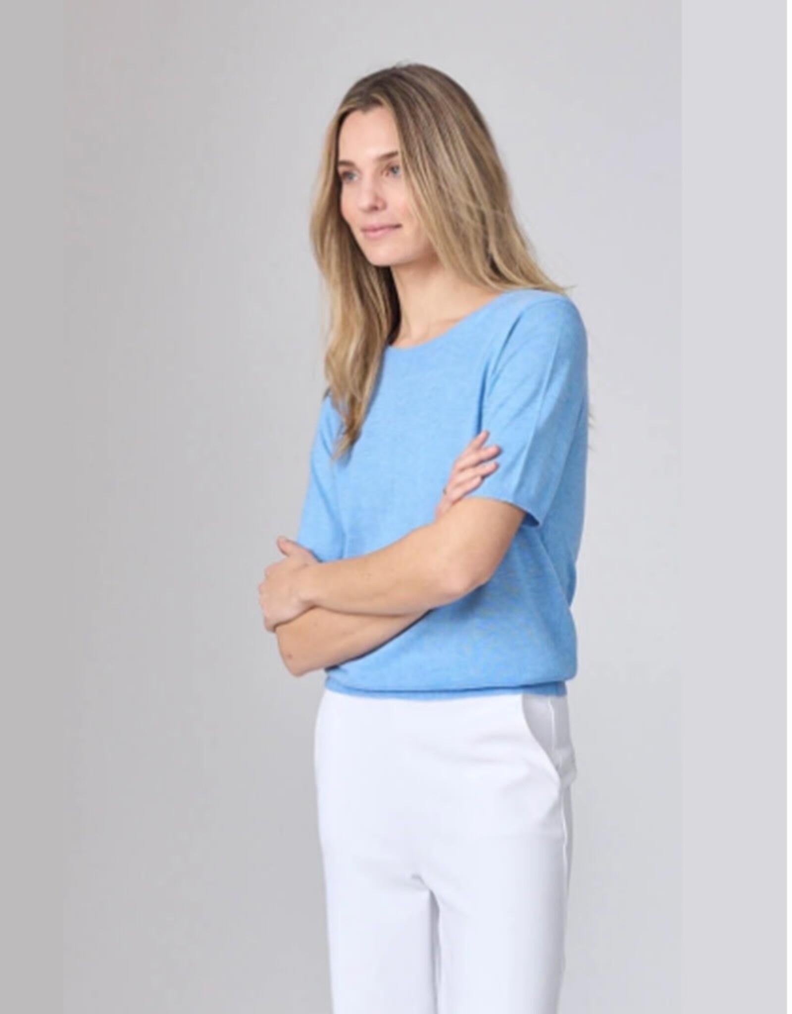 Corel Amsterdam Corel Amsterdam Feline top Heavenly blue