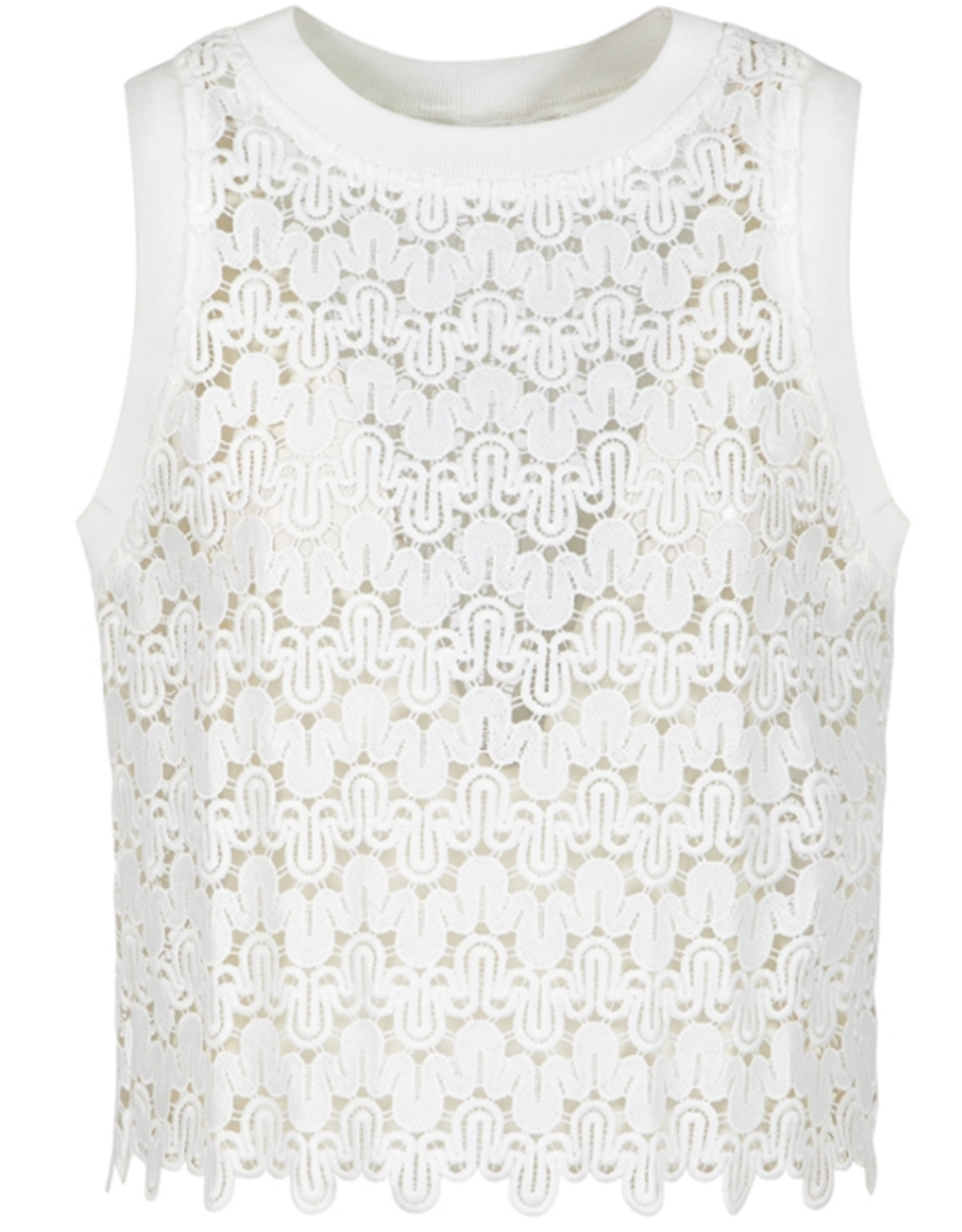 Coster Copenhagen Coster Copenhagen Lace Top Wit