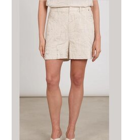 NUKUS NUKUS Dagmar short Embroidery Sand