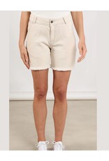 NUKUS NUKUS short Tanya ruffle off white