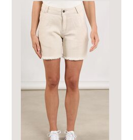 NUKUS NUKUS short Tanya ruffle off white