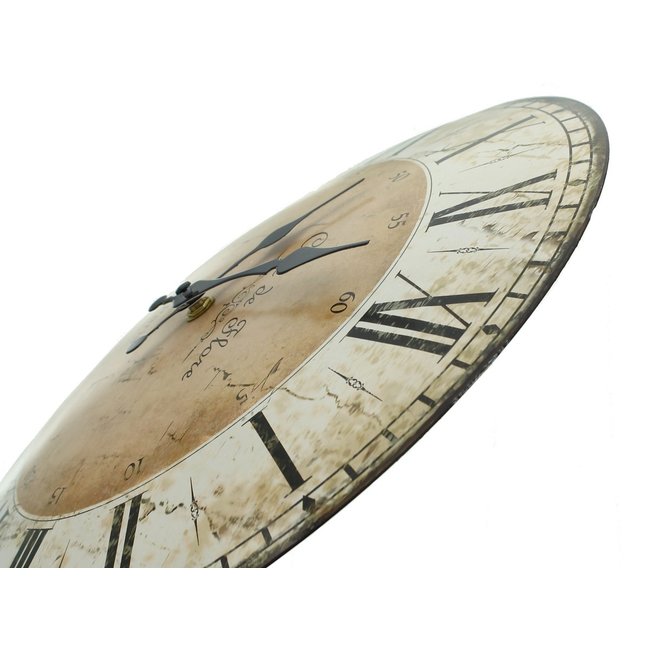 Dream-Living Metalen klok Cafe de Flore 34 cm