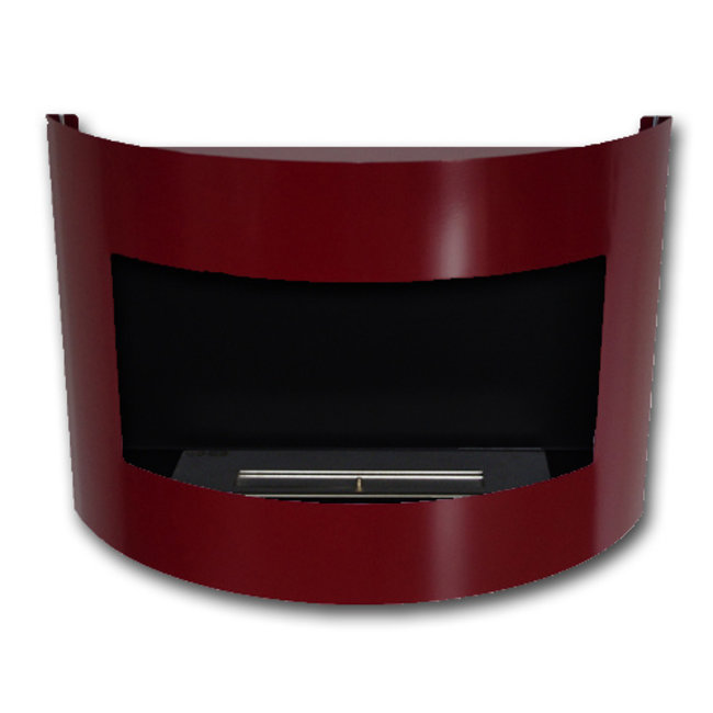 Avantius Bio-ethanol sfeerhaard Demian rood met regelbare brander