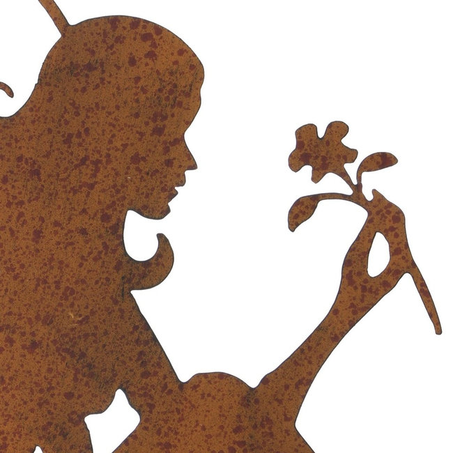 Dream-Garden Tuinsteker fee met bloem 52 cm