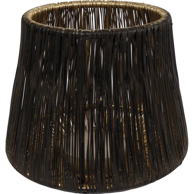 Dream-Living Draadlantaarn zwart/goud klein