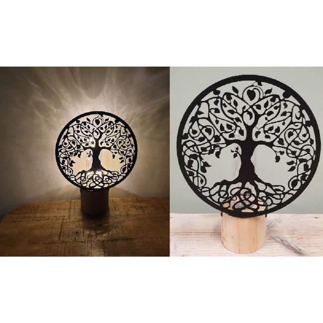 Dream-Living Decoratieve tafel ledlamp levensboom Tree of Life